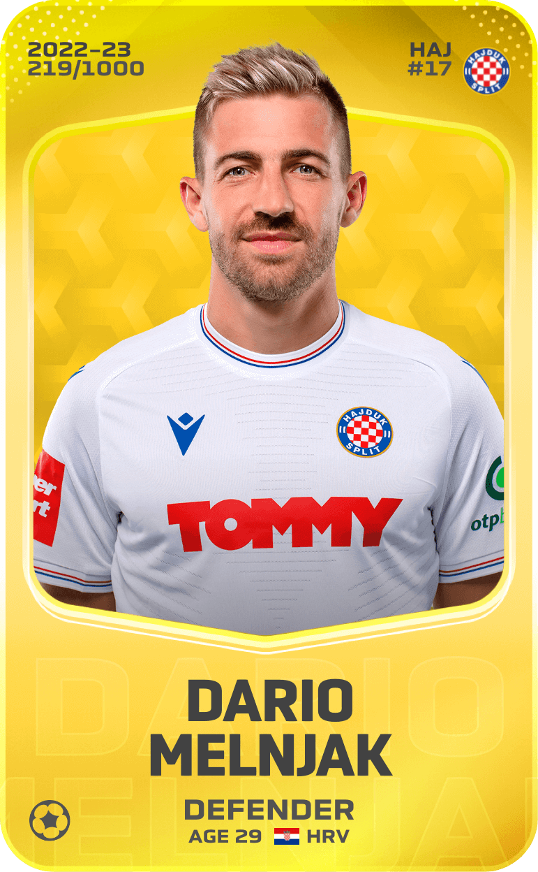 Dario Melnjak 2022-23 • Limited 219/1000