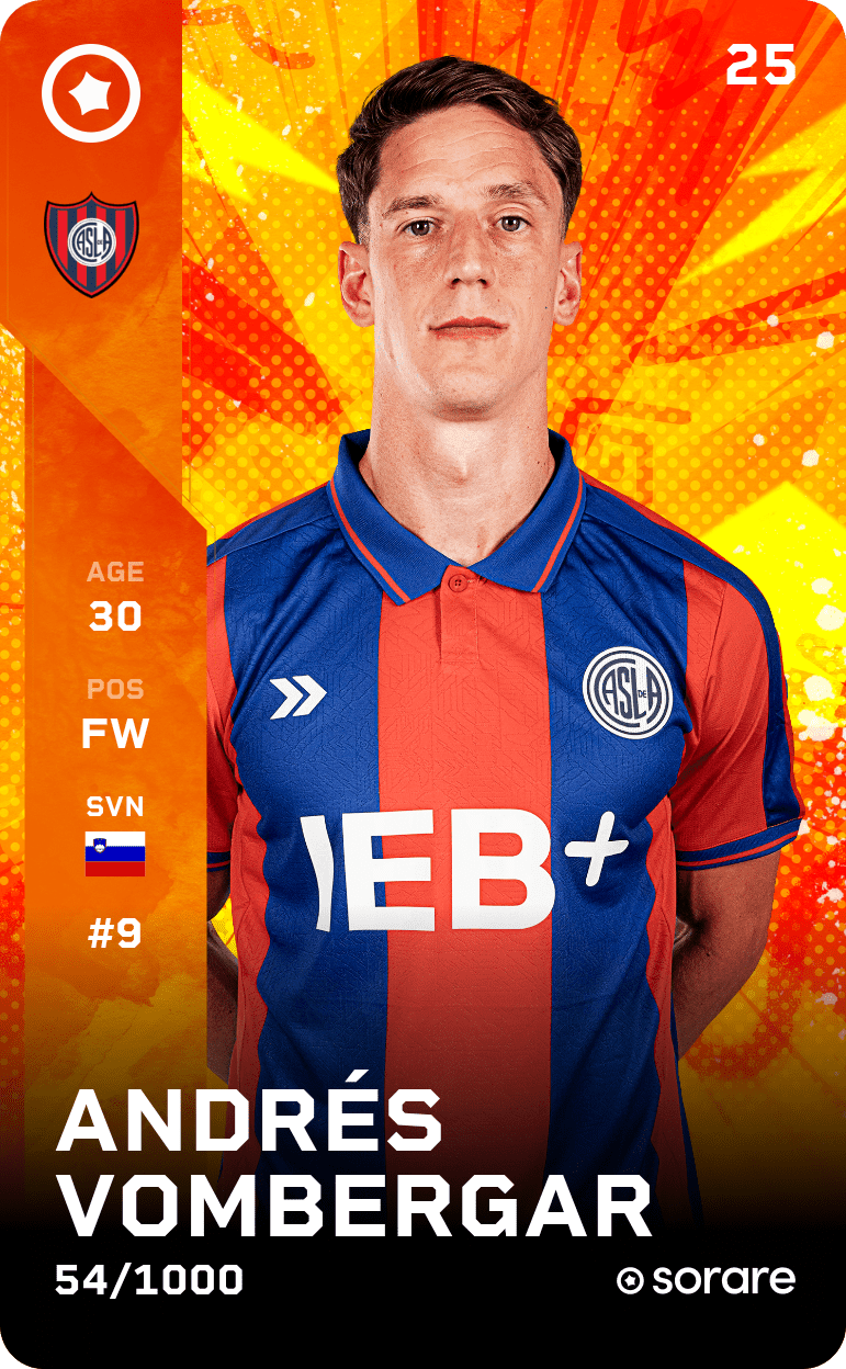 Andrés Vombergar 2025-26 • Limited 54/1000