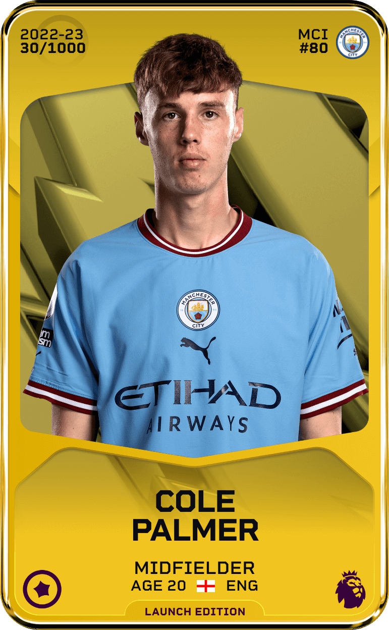Cole Palmer 2022-23 • Limited 30/1000