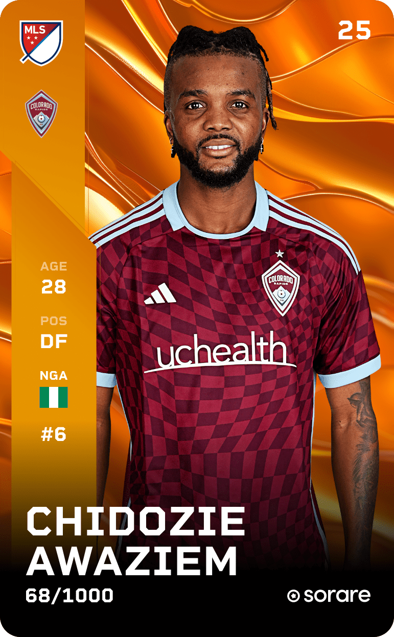 Chidozie Awaziem 2025-26 • Limited 68/1000