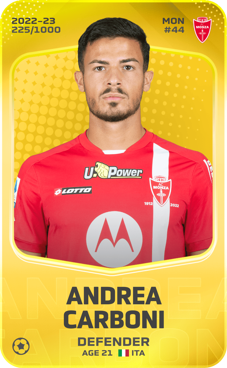 Andrea Carboni 2022-23 • Limited 225/1000