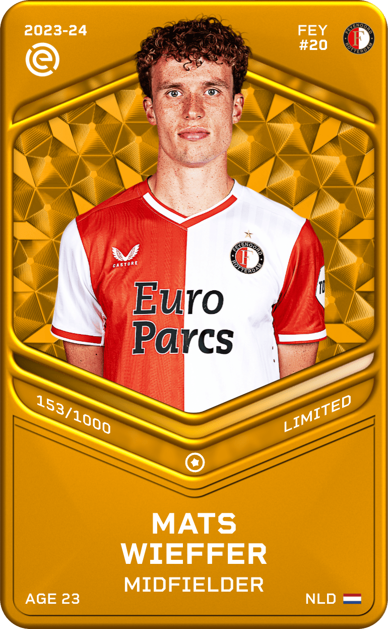 Mats Wieffer 2023-24 • Limited 153/1000