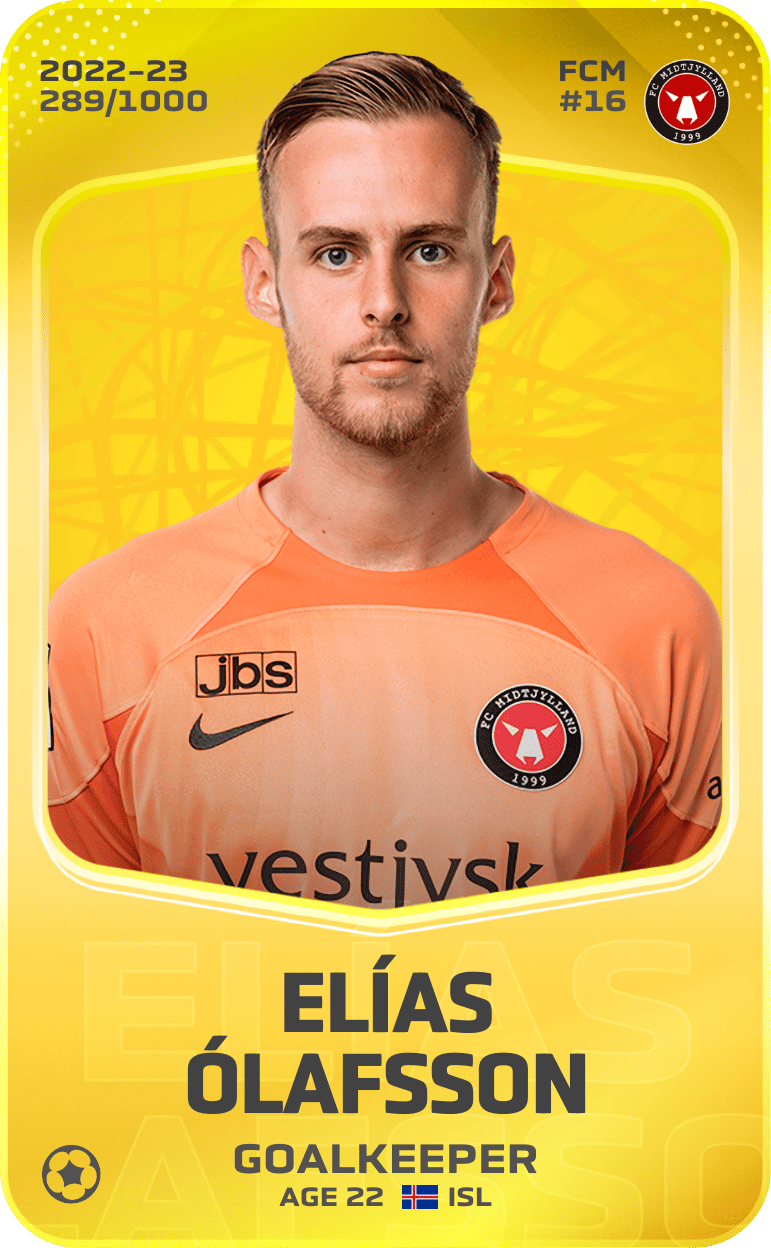 Elías Ólafsson 2022-23 • Limited 289/1000