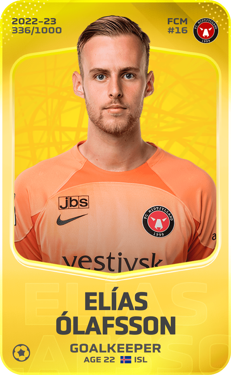 Elías Ólafsson 2022-23 • Limited 336/1000