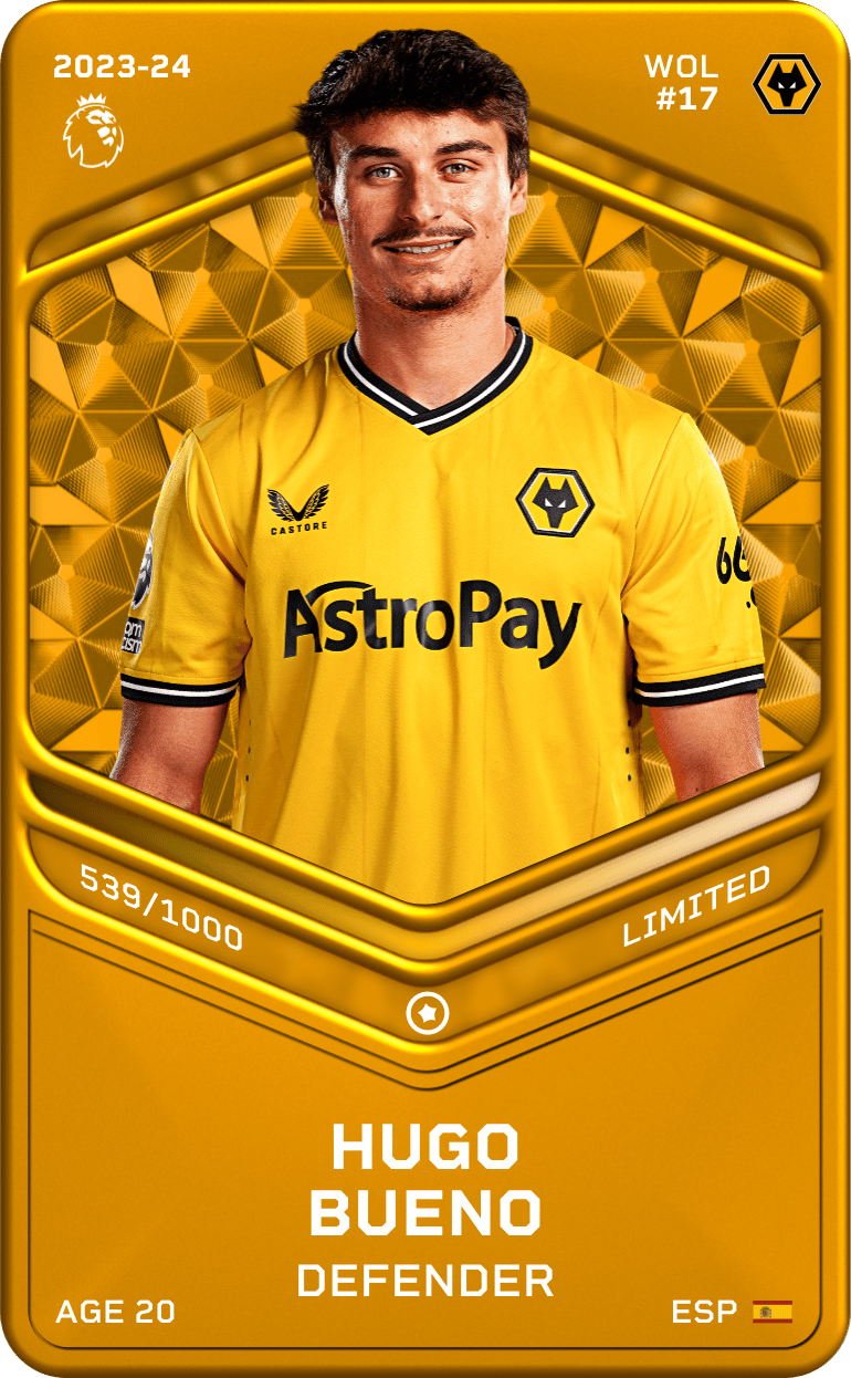 Hugo Bueno 2023-24 • Limited 539/1000