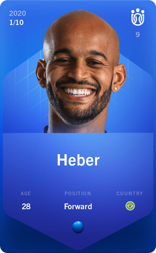 Sorare - Sorare Official - Heber 2020-21 • Super Rare 1/10 - NFT # 91439682370654318577250157488771125992227710507719839621601422737311012091981