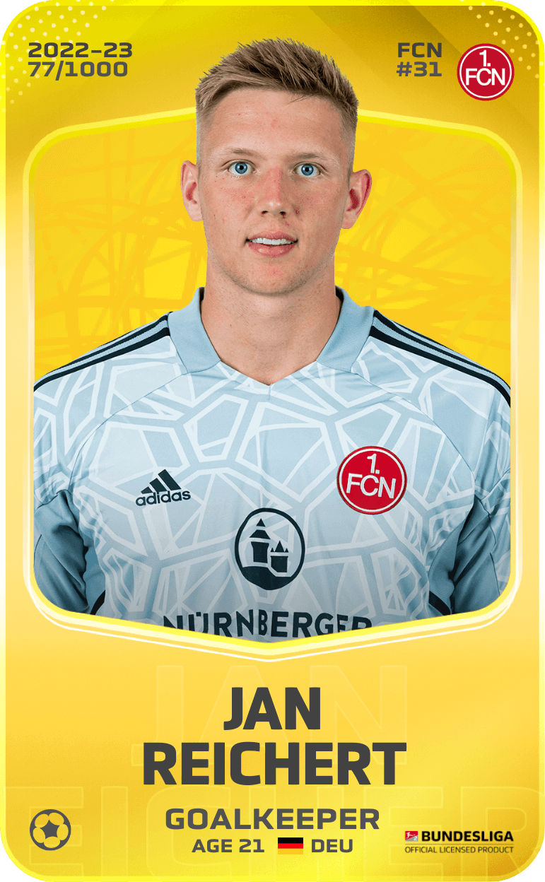 Jan Reichert 2022-23 • Limited 77/1000
