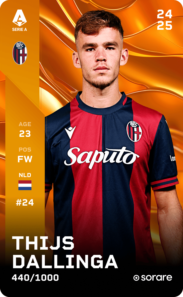 Thijs Dallinga 2024-25 • Limited 440/1000
