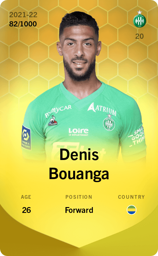 Denis Bouanga 2021-22 • Limited 82/1000