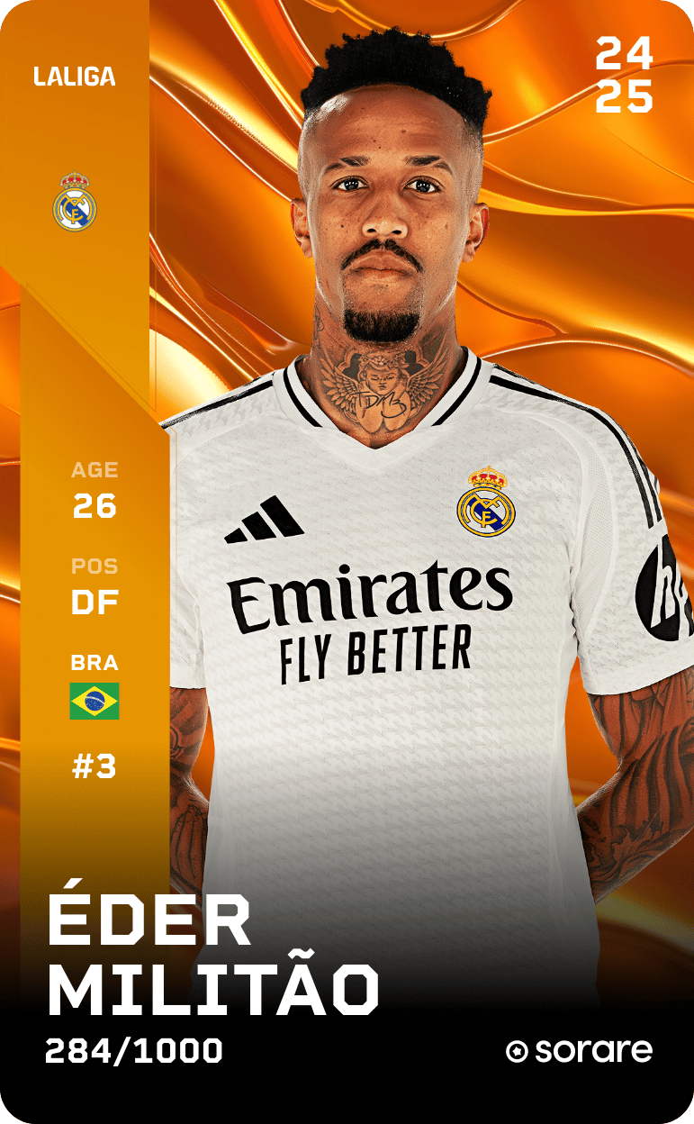 Éder Militão 2024-25 • Limited 284/1000