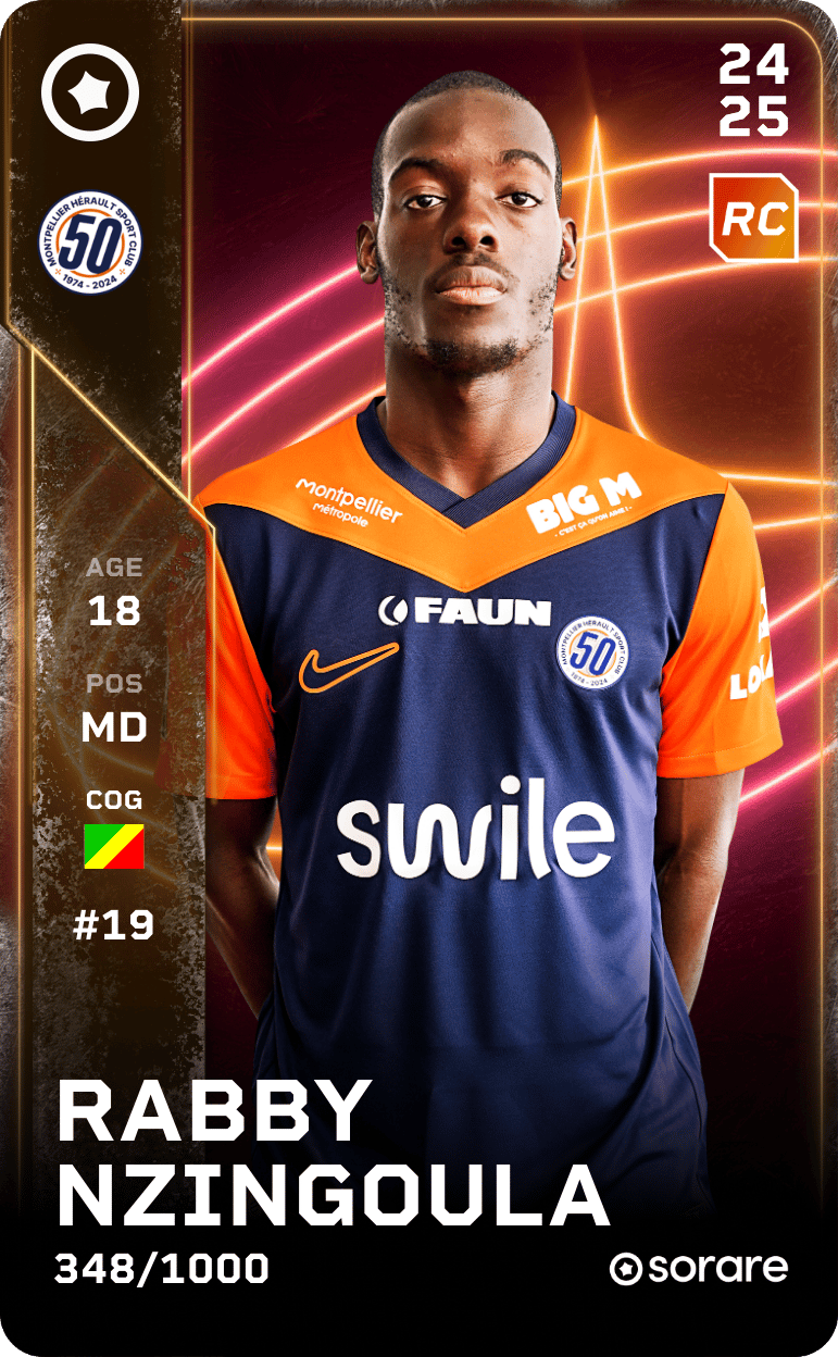 Rabby Nzingoula 2024-25 • Limited 348/1000