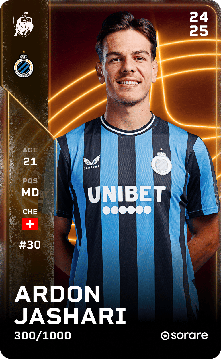 Ardon Jashari 2024-25 • Limited 300/1000