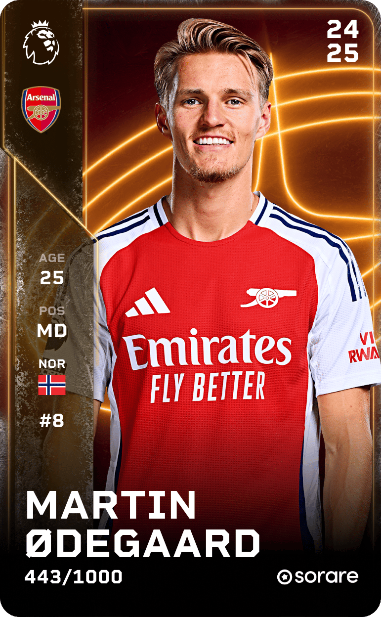 Martin Ødegaard 2024-25 • Limited 443/1000