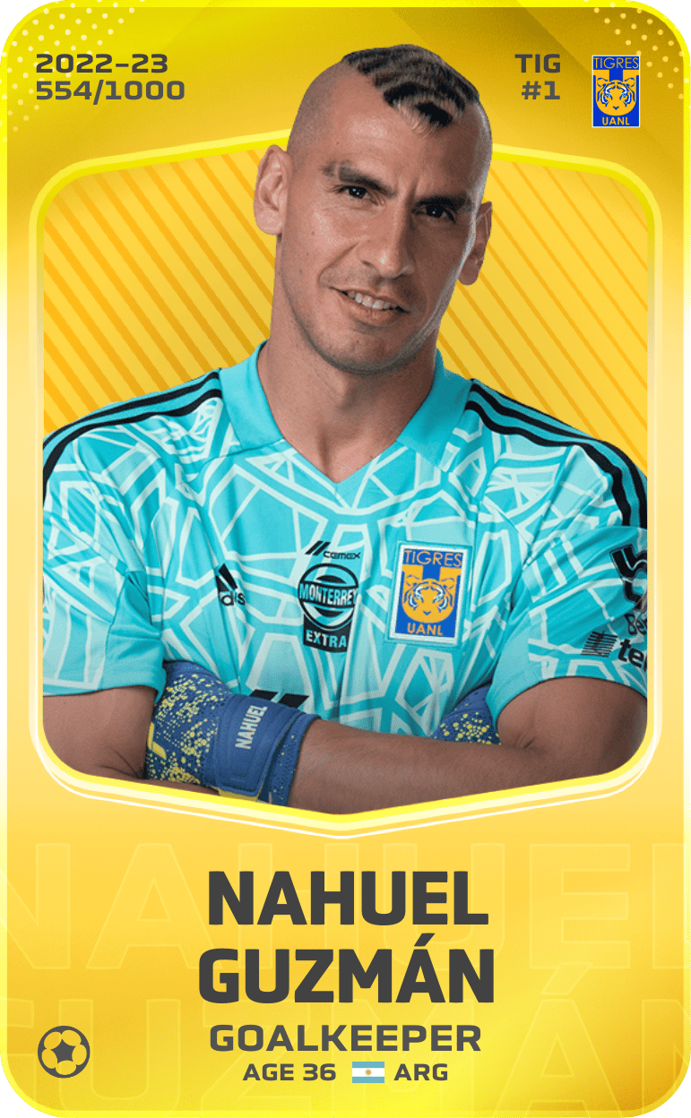 Nahuel Guzmán 2022-23 • Limited 554/1000