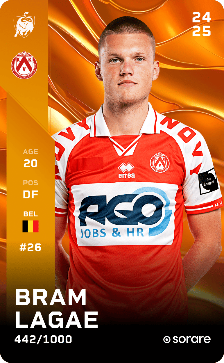 Bram Lagae 2024-25 • Limited 442/1000