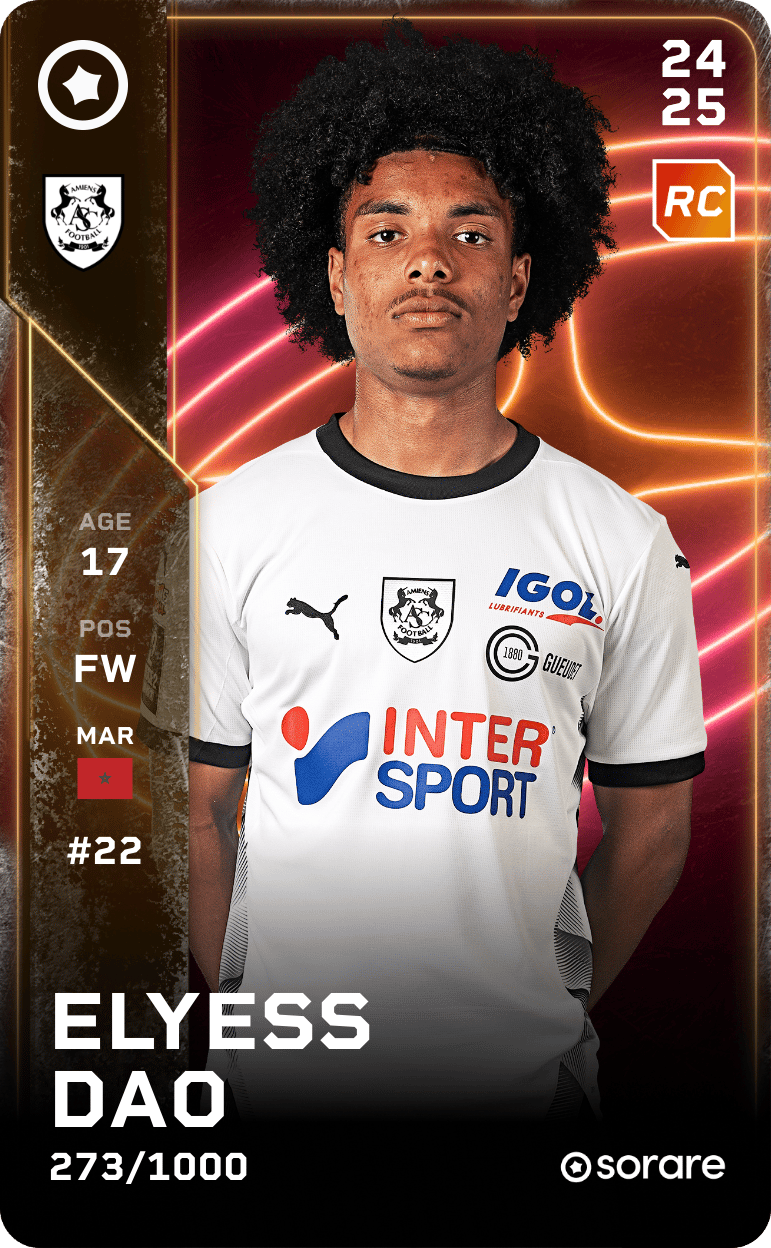 Elyess Dao 2024-25 • Limited 273/1000