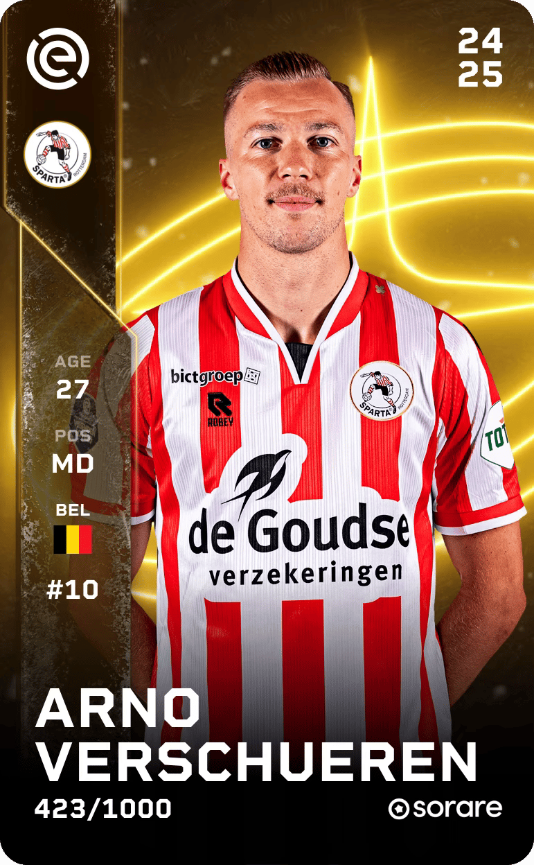Arno Verschueren 2024-25 • Limited 423/1000