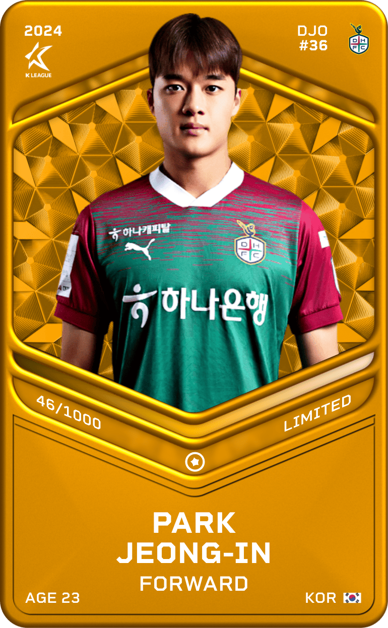 Park Jeong-In 2024-25 • Limited 46/1000