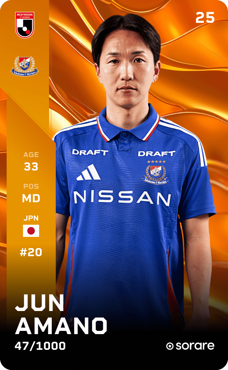 Jun Amano 2025-26 • Limited 47/1000