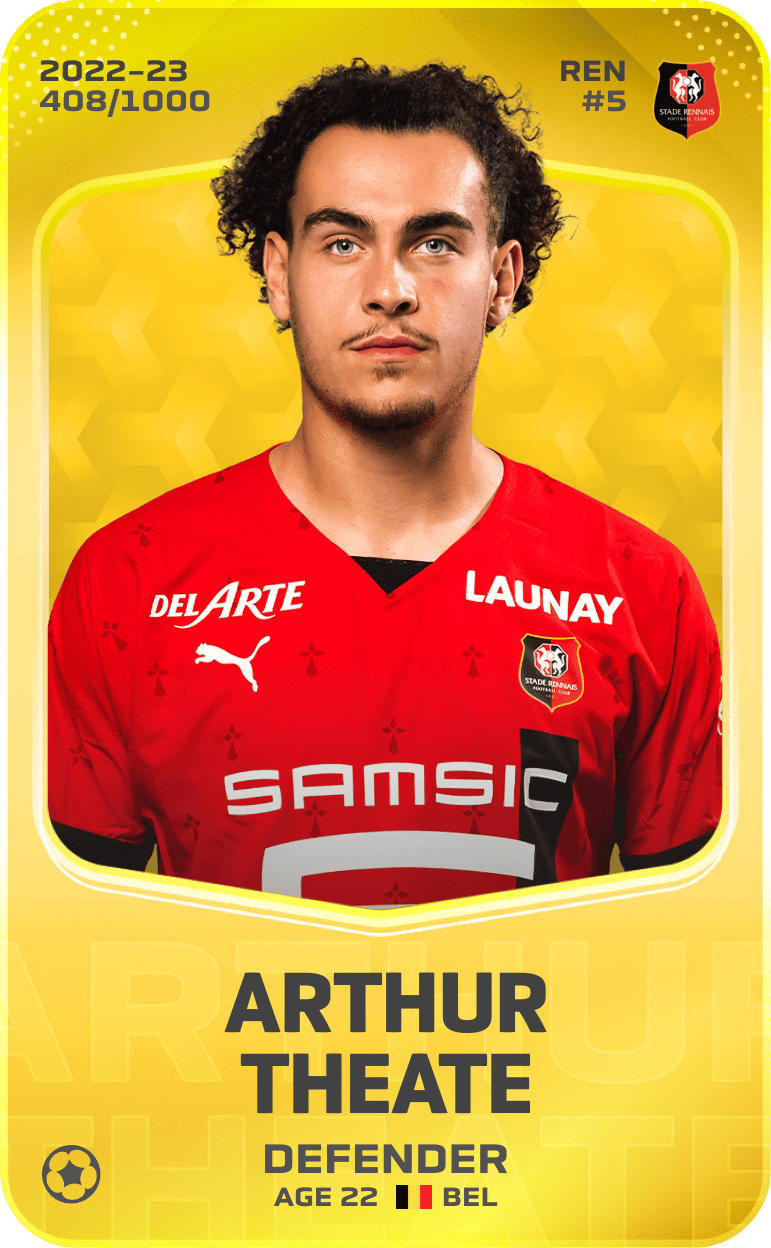 Arthur Theate 2022-23 • Limited 408/1000