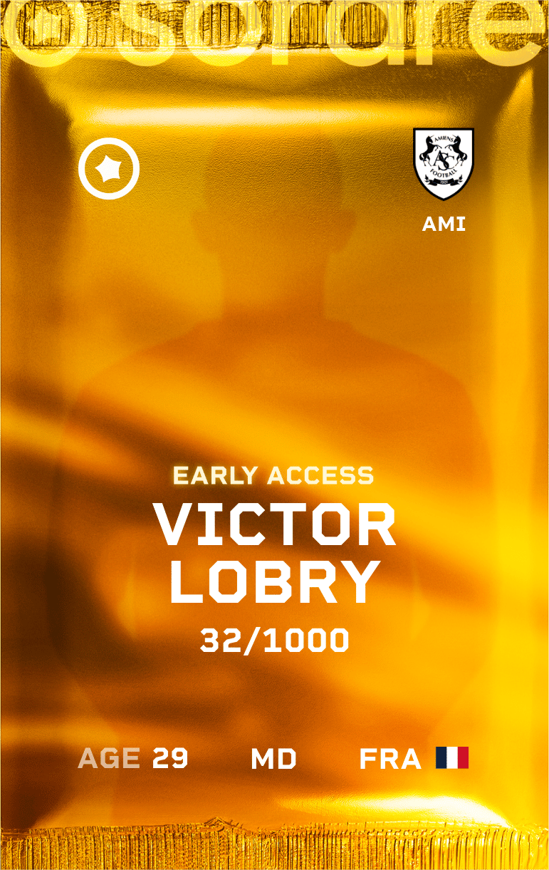 Victor Lobry 2024-25 • Limited 32/1000