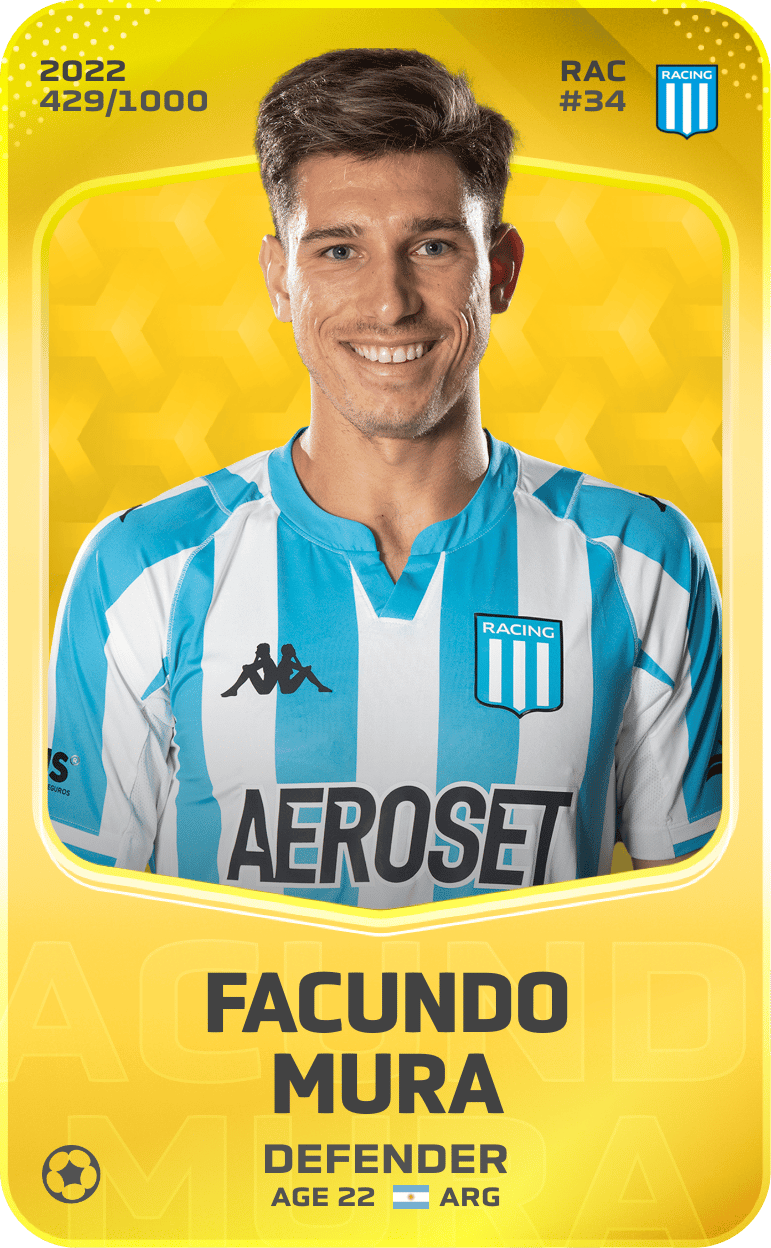 Facundo Mura 2022-23 • Limited 429/1000