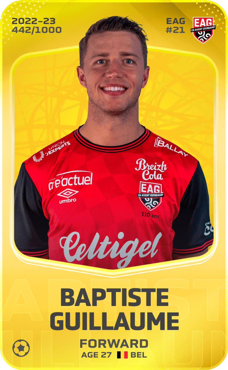 Baptiste Guillaume 2022-23 • Limited 442/1000