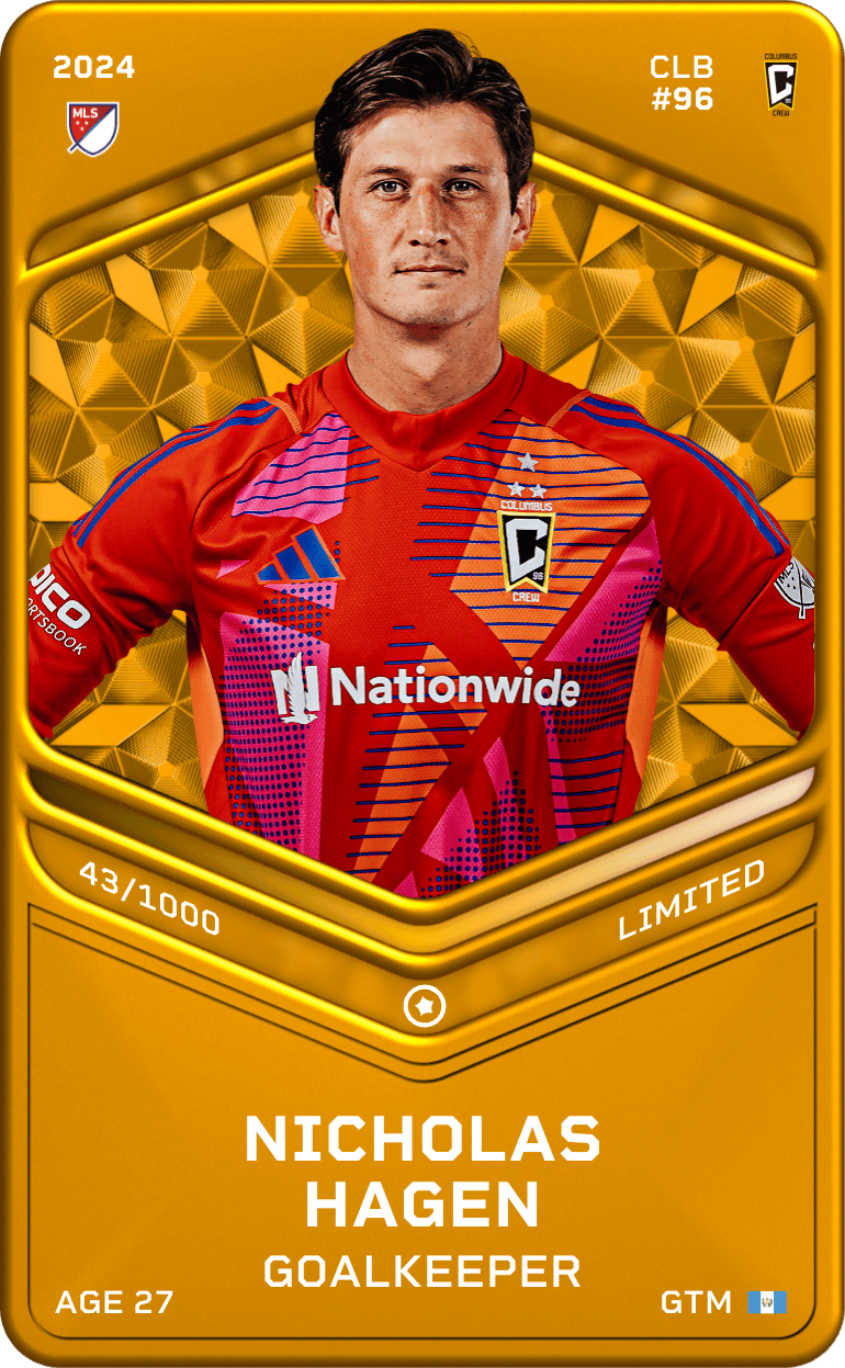 Nicholas Hagen 2024-25 • Limited 43/1000