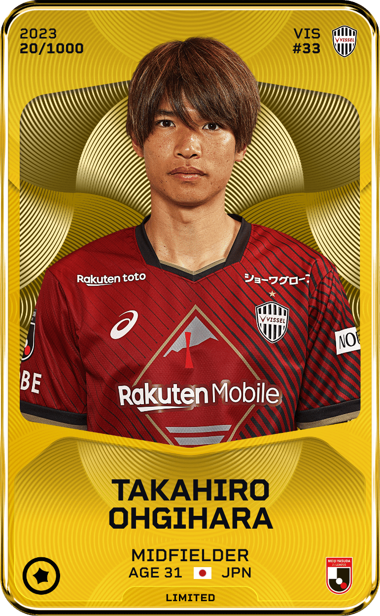 Takahiro Ohgihara 2023-24 • Limited 20/1000