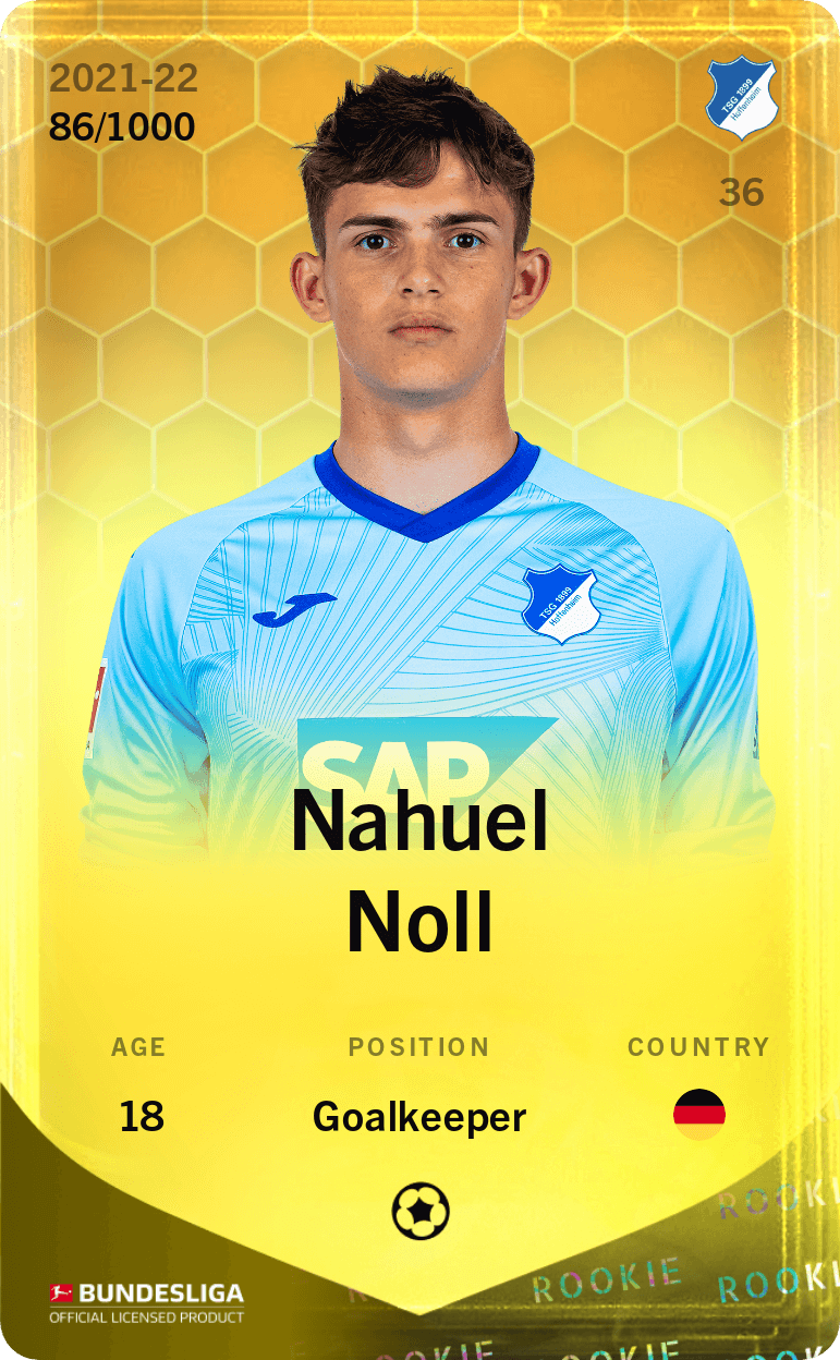 Nahuel Noll 2021-22 • Limited 86/1000