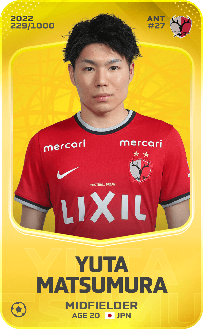 Yuta Matsumura 2022-23 • Limited 229/1000