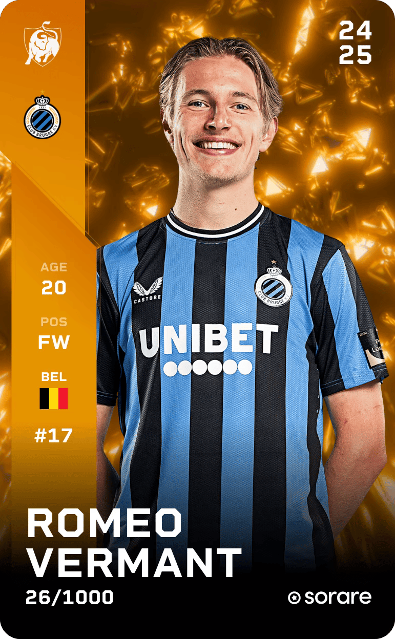 Romeo Vermant 2024-25 • Limited 26/1000