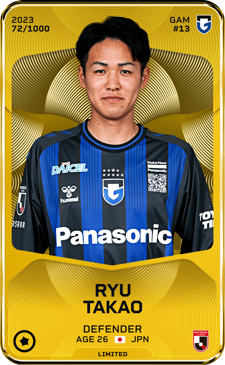Ryu Takao 2023-24 • Limited 72/1000