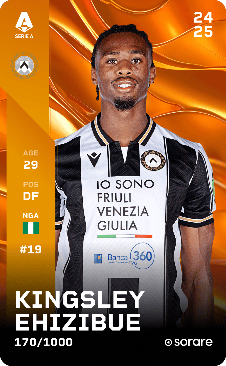 Kingsley Ehizibue 2024-25 • Limited 170/1000