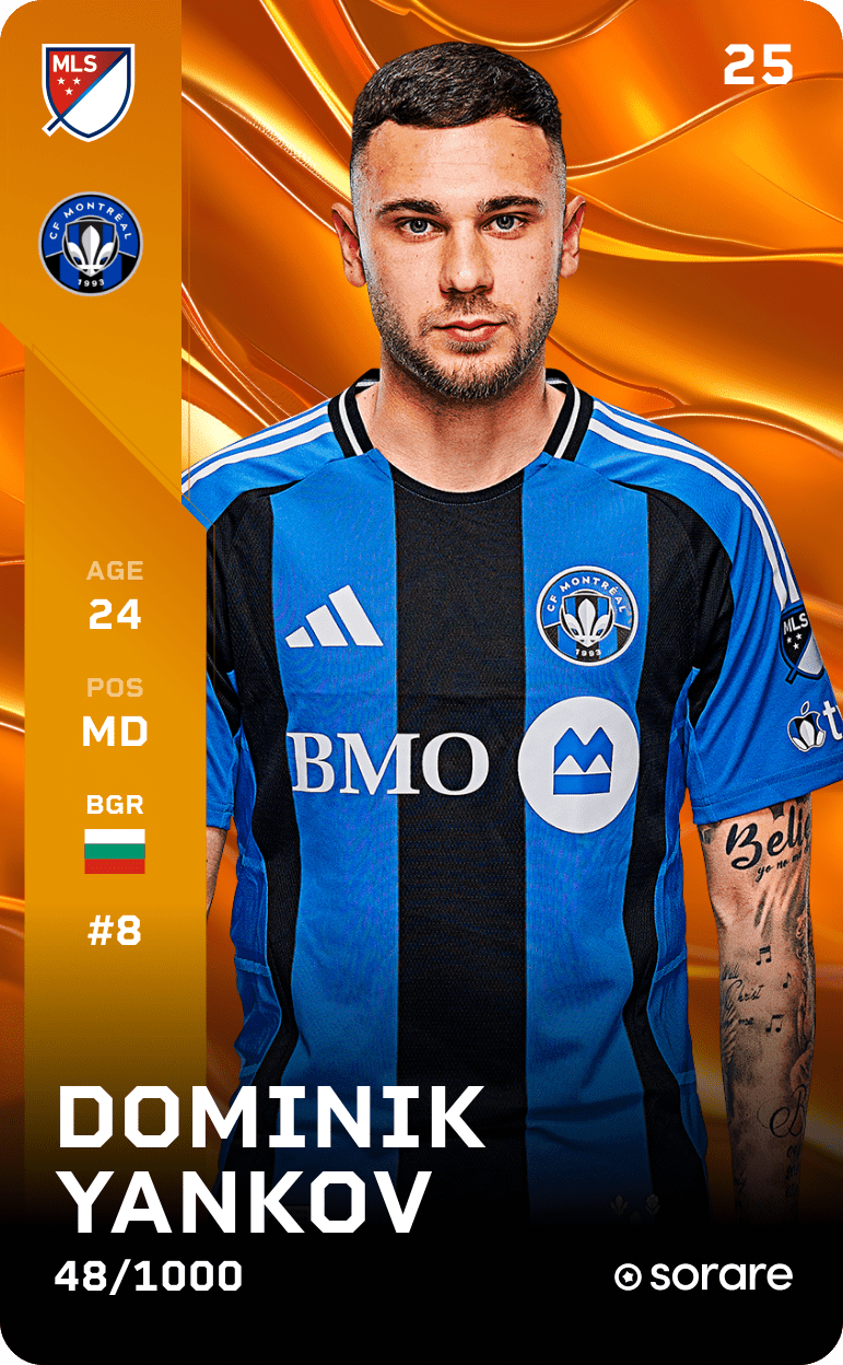 Dominik Yankov 2025-26 • Limited 48/1000
