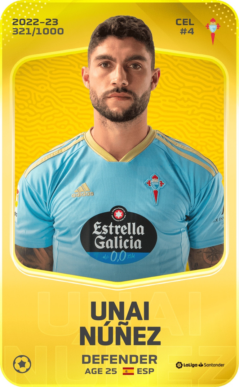 Unai Núñez 2022-23 • Limited 321/1000