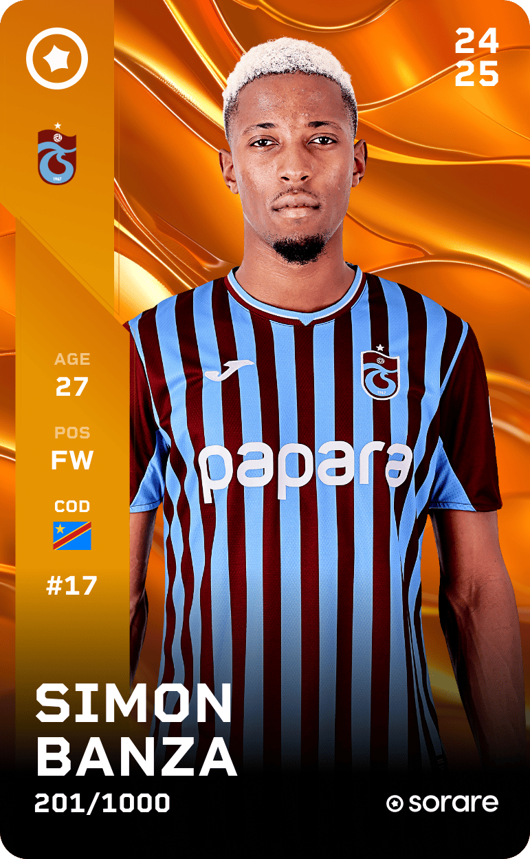 Simon Banza 2024-25 • Limited 201/1000