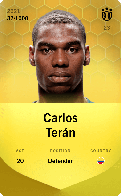 Carlos Terán 2021-22 • Limited 37/1000