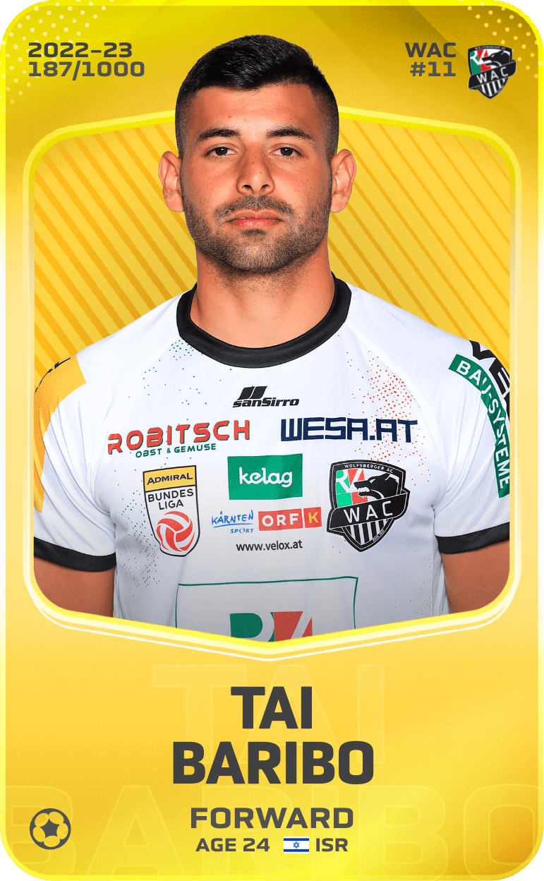 Tai Baribo 2022-23 • Limited 187/1000