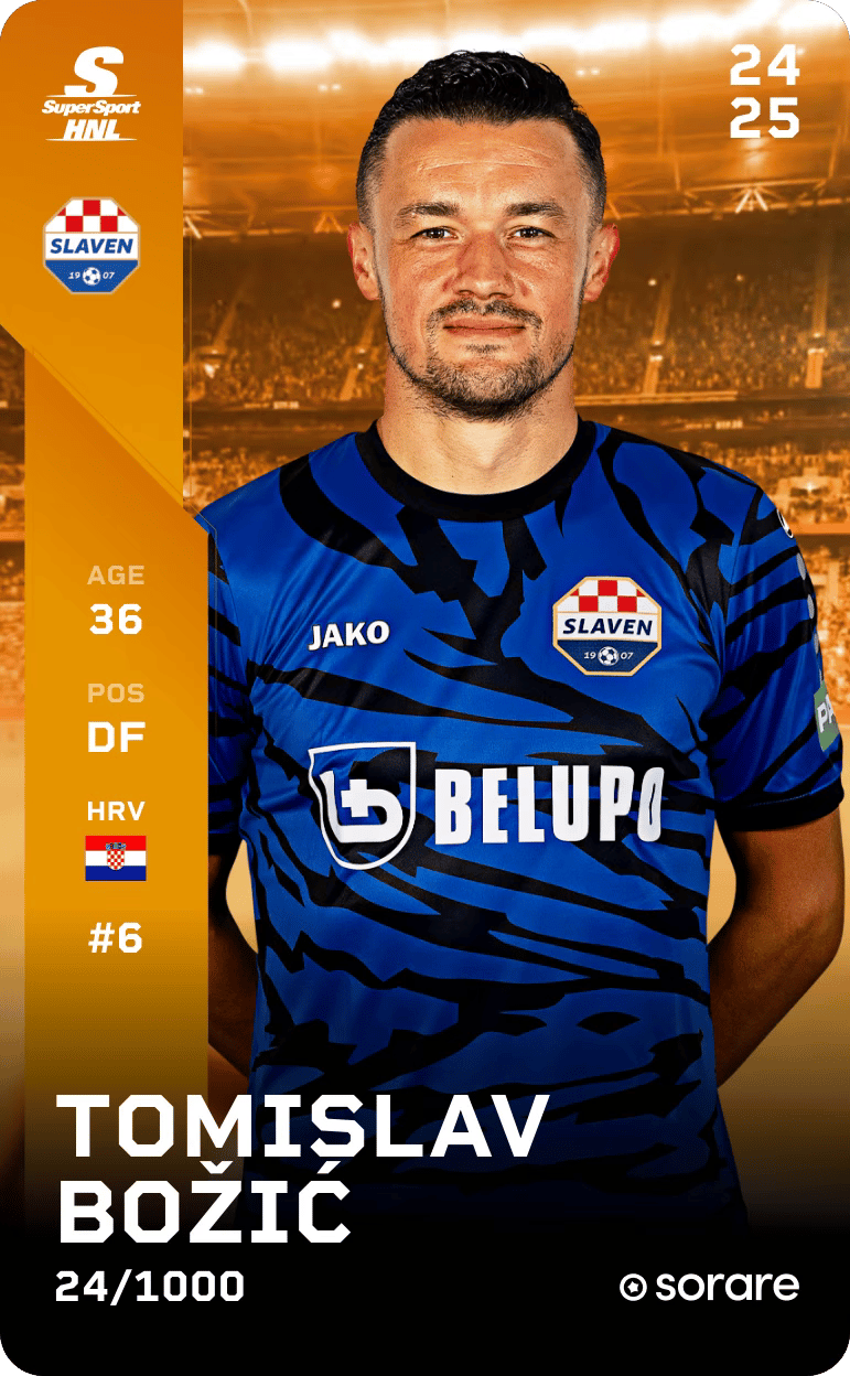 Tomislav Božić 2024-25 • Limited 24/1000
