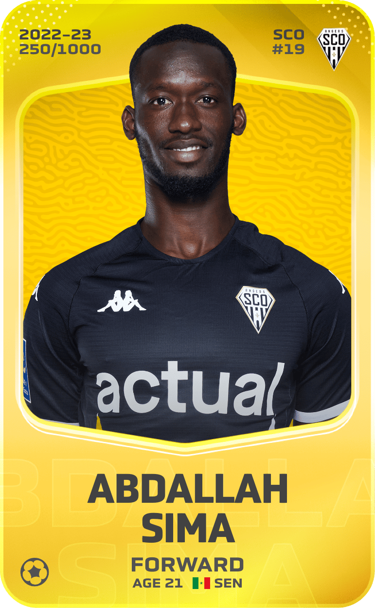 Abdallah Sima 2022-23 • Limited 250/1000