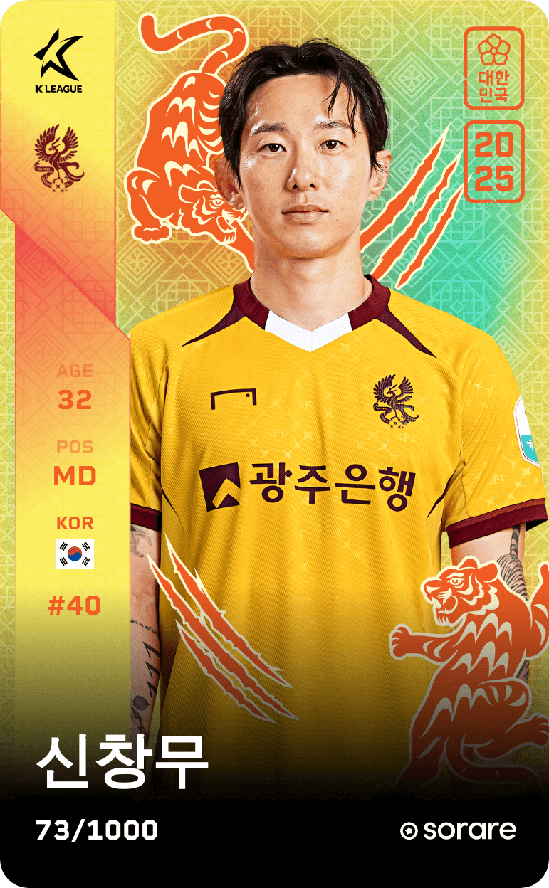 Shin Chang-Moo 2025-26 • Limited 73/1000