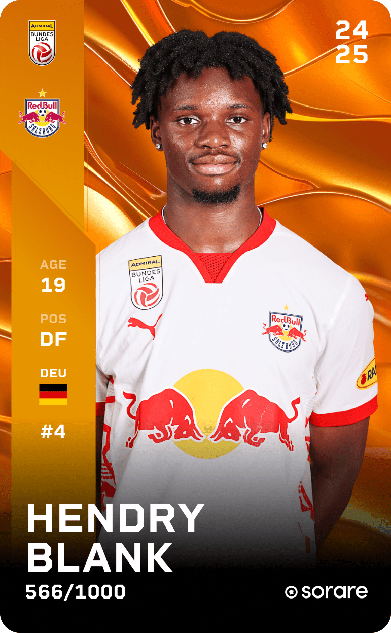 Hendry Blank 2024-25 • Limited 566/1000