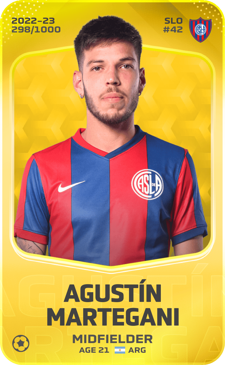 Agustín Martegani 2022-23 • Limited 298/1000