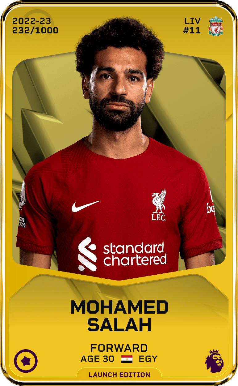 Mohamed Salah 2022-23 • Limited 232/1000