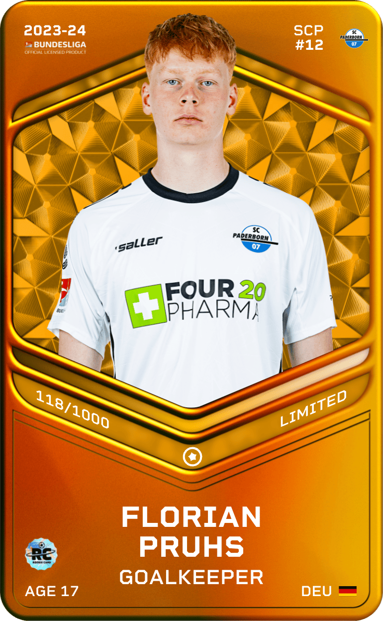 Florian Pruhs 2023-24 • Limited 118/1000