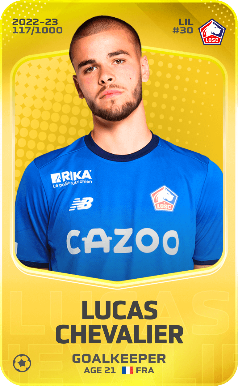 Lucas Chevalier 2022-23 • Limited 117/1000