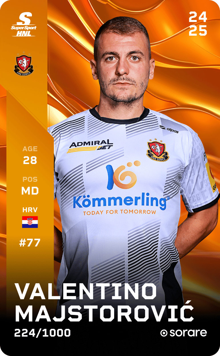 Valentino Majstorović 2024-25 • Limited 224/1000