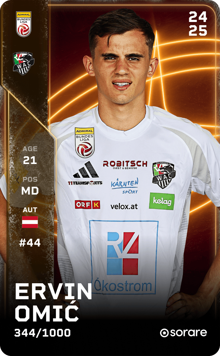 Ervin Omić 2024-25 • Limited 344/1000
