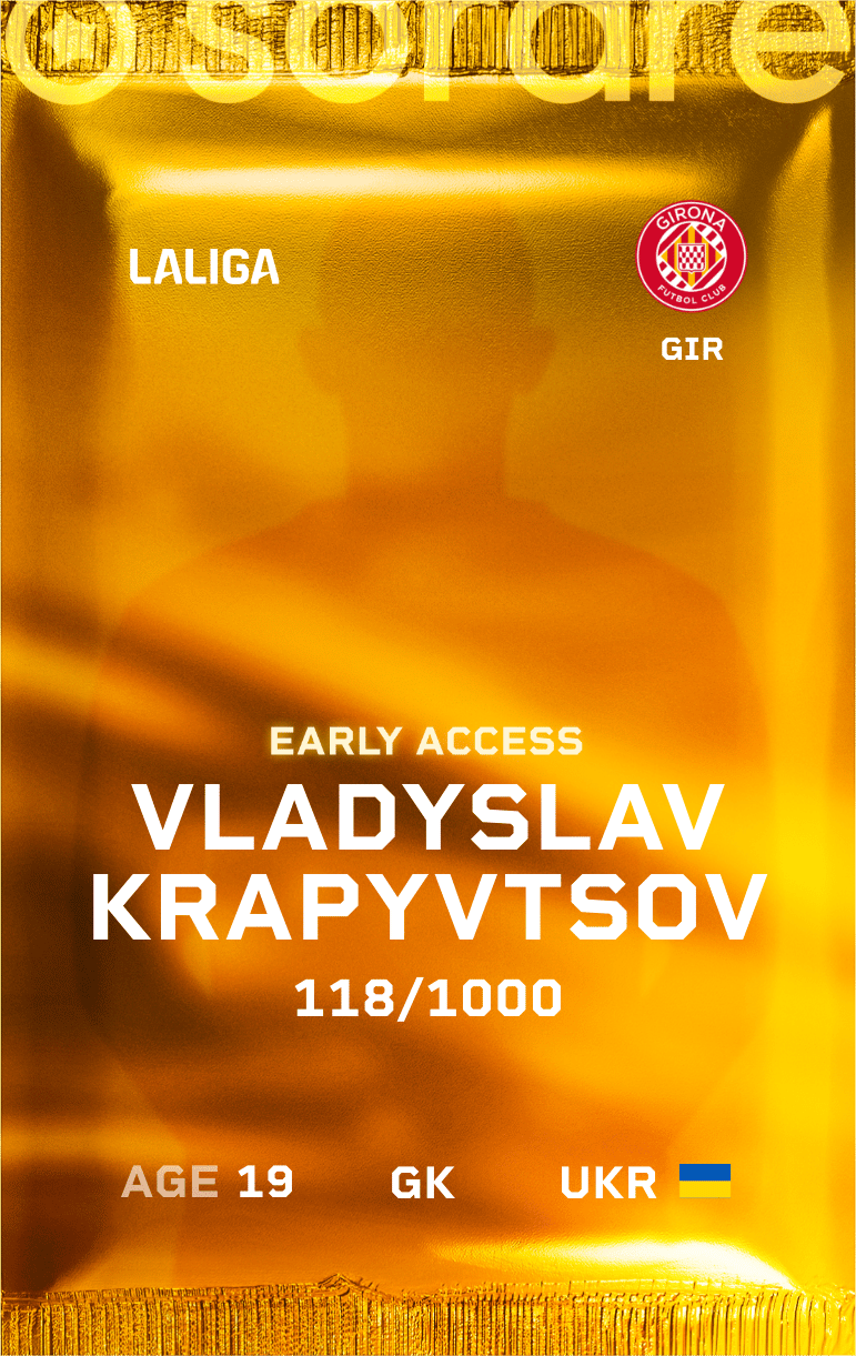 Vladyslav Krapyvtsov 2024-25 • Limited 118/1000